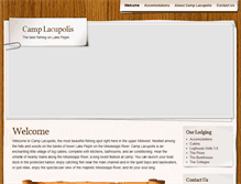 Tablet Screenshot of camplacupolis.com